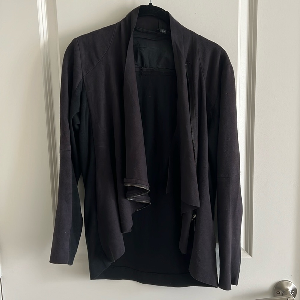 Black flowy cardigan